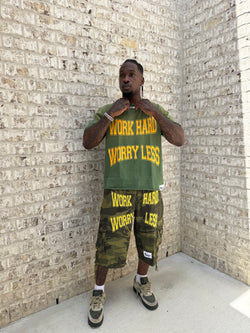 Green Sun Faded “WHWL” Tee