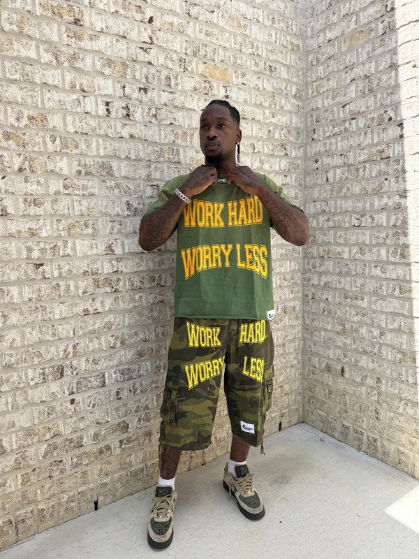 Green Sun Faded “WHWL” Tee