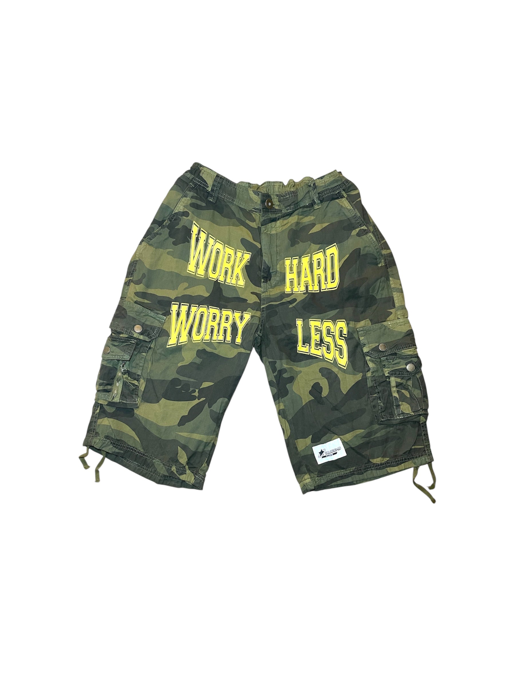 Camo “WHWL” Cargo Shorts (limited edition)