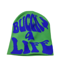 GREEN BUCCK$4LIFE BEANIE