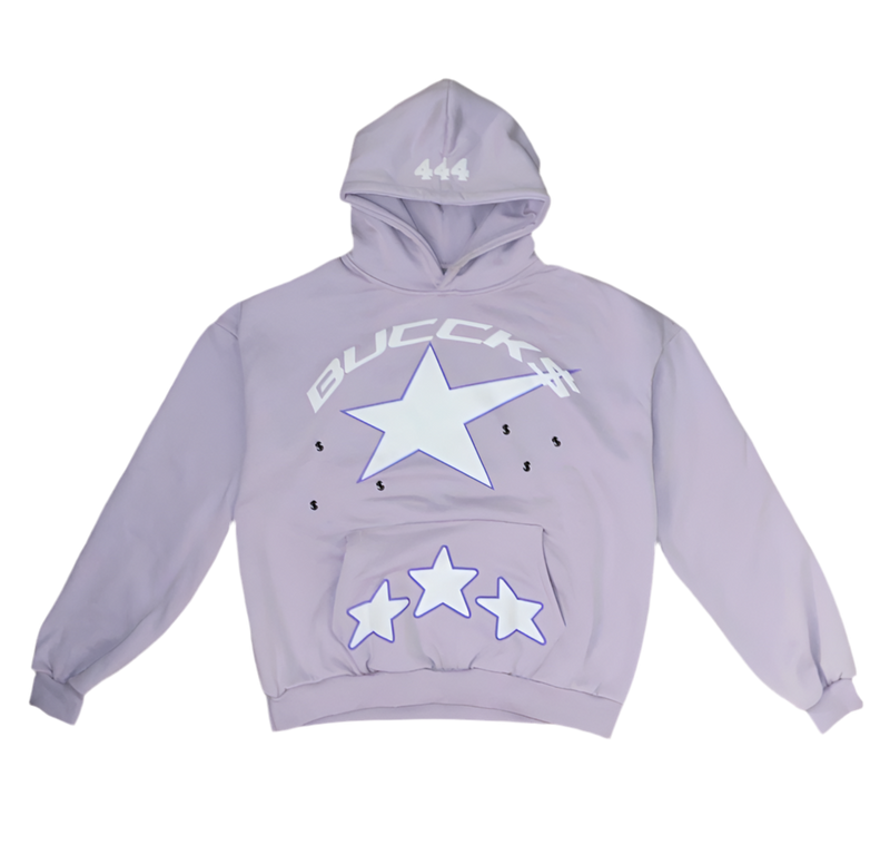 PURPLE BUCCK$ HOODIE