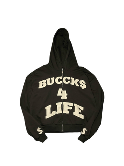 BLACK BUCCK$ 4 LIFE ZIP UP