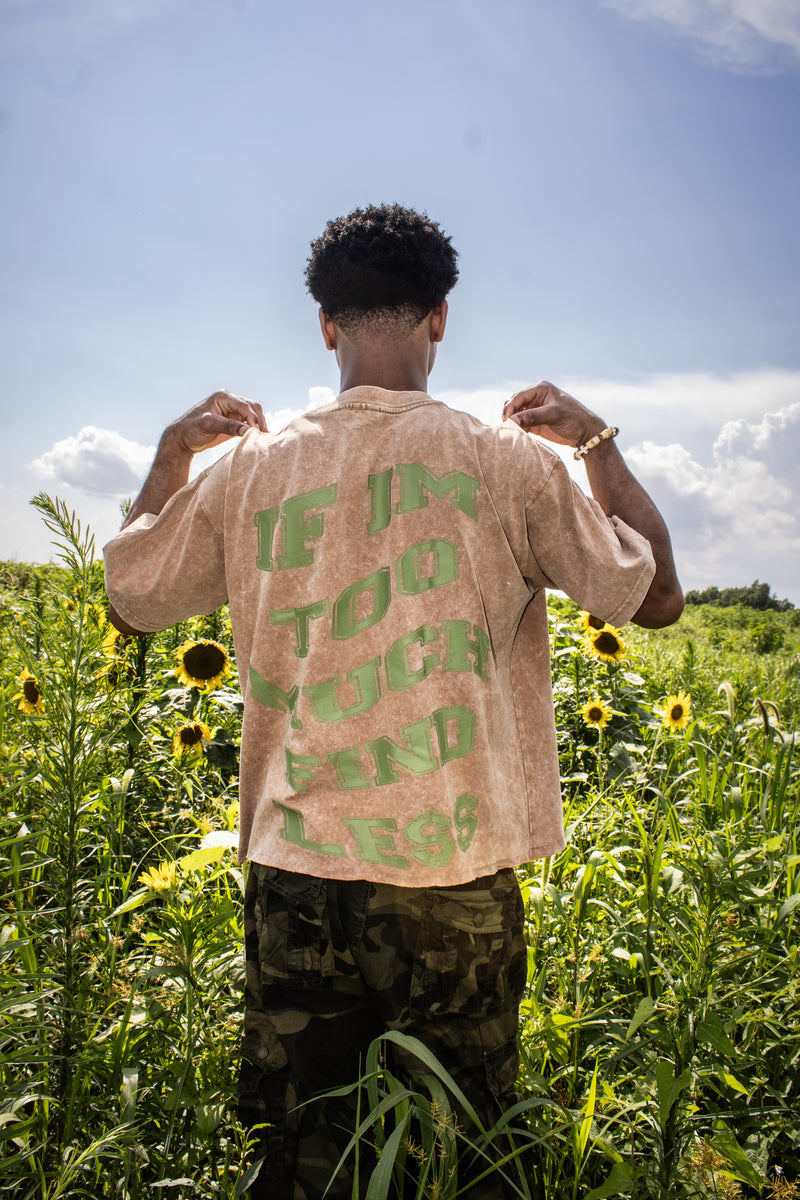 Sandstone “BUCCKS” Jersey Cropped Tee