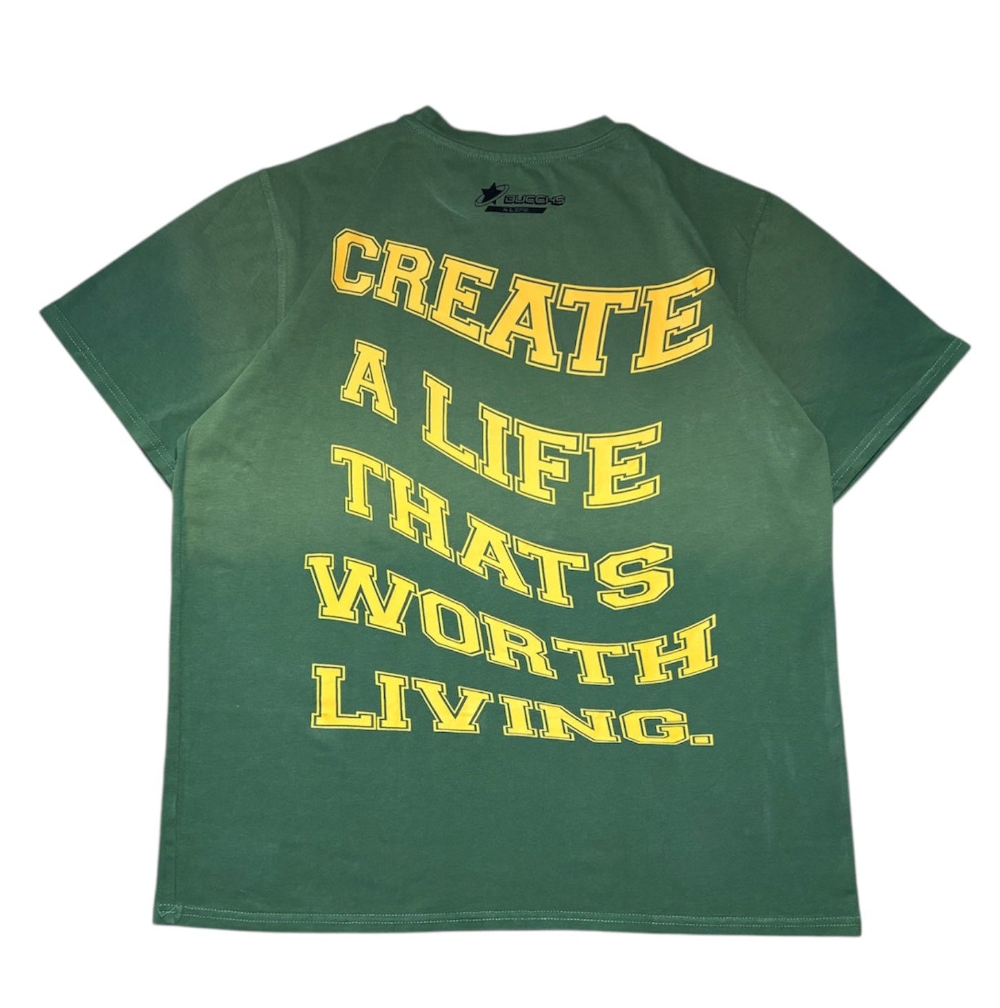 Green Sun Faded “WHWL” Tee (limited edition)